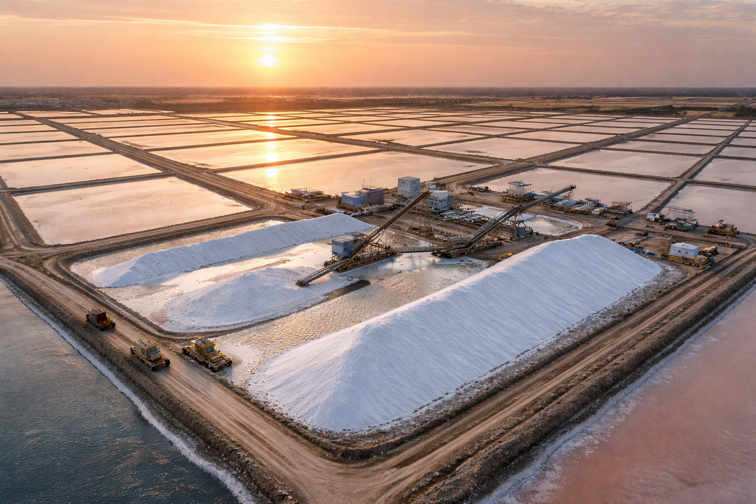 Salt pans